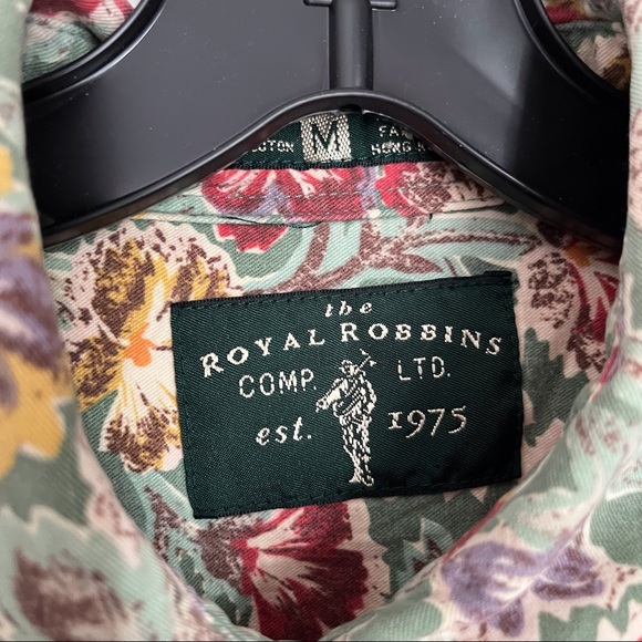 VINTAGE ROYAL ROBBINS BUTTON DOWN SHIRT - Picture 10 of 11